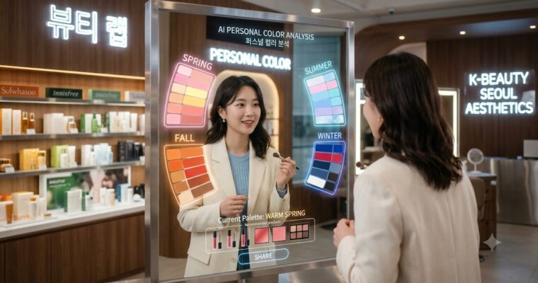 AI Personal Color 2.0: Finding Your “Life Shade” in Seoul’s 2026 High-Tech Beauty Scene