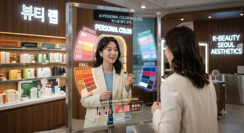AI Personal Color 2.0: Finding Your “Life Shade” in Seoul’s 2026 High-Tech Beauty Scene